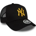 curva-snapback-a-frame-metallic-new-york-yankees-mlb-new-era