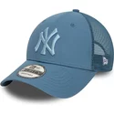 gorra-trucker-azul-con-logo-azul-9forty-home-field-de-new-york-yankees-mlb-de-new-era