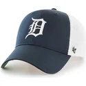 47-brand-detroit-tigers-mlb-mvp-branson-navy-blue-trucker-hat