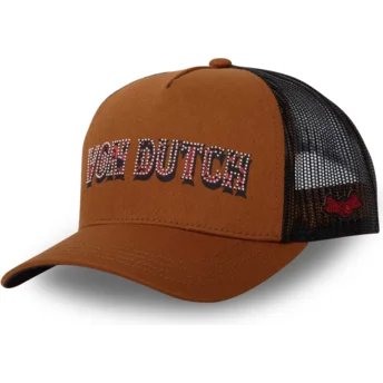 Καφέ καπέλο trucker STUD N της Von Dutch