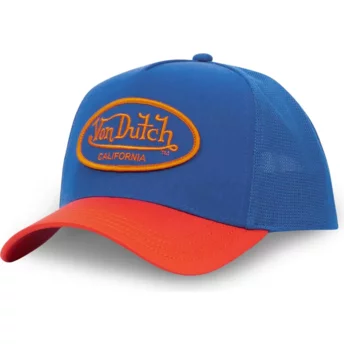 Μπλε και κόκκινο trucker καπέλο BLOR CT από την Von Dutch