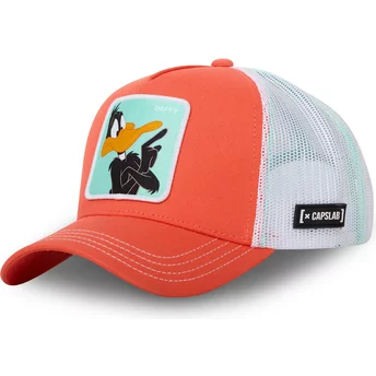 Πορτοκαλί και λευκό τράκερ καπέλο Πάτο Λούκας DAF CT Looney Tunes από την Capslab