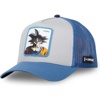 Γκρι και μπλε τρακερ καπέλο Son Goku SON Dragon Ball από τη Capslab