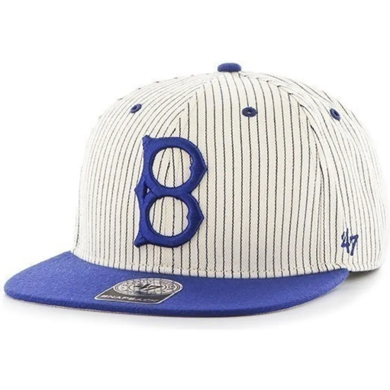 plana-snapback-rayas-los-angeles-dodgers-mlb-47-brand