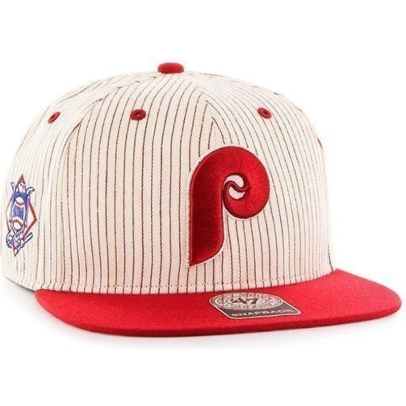 plana-snapback-rayas-rojas-philadelphia-phillies-mlb-47-brand
