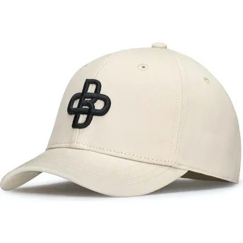 Ρυθμιζόμενο Μπεζ Καπέλο Baseball Peach με καμπύλη γείση από την Oblack