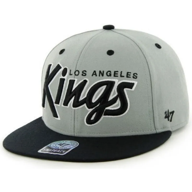 plana-snapback-de-letras-los-angeles-kings-nhl-47-brand