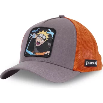Γκρι και πορτοκαλί trucker καπέλο Naruto Uzumaki NSA από την Capslab