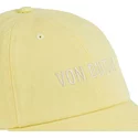gorra-curva-amarilla-ajustable-lyel-de-von-dutch