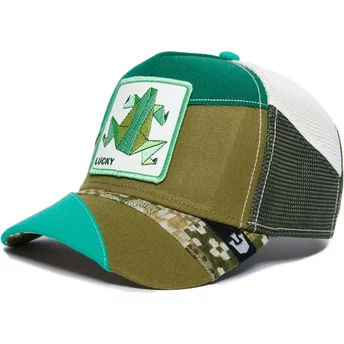 Πράσινο trucker καπέλο Τυχερή καλή τύχη Farmigami The Farm από τον Goorin Bros.