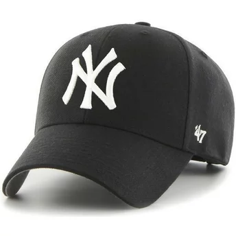 Καπέλο με καμπυλωτό γείσο 47 Brand New York Yankees MLB Μαύρο