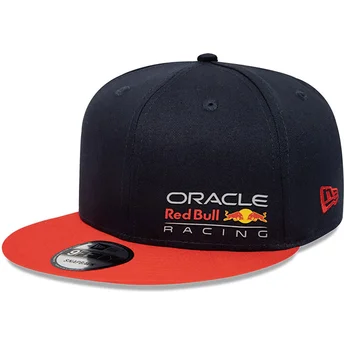 Μπλε σκούρο και πορτοκαλί flat cap snapback 9FIFTY Essential της Red Bull Racing Formula 1 από την New Era