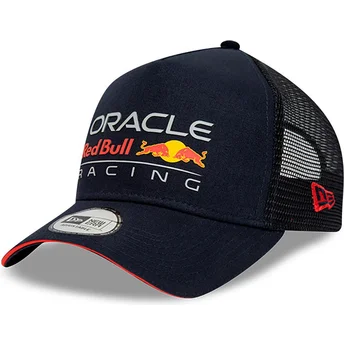 Μπλε ναυτικό τράκερ καπέλο A Frame Essential της Red Bull Racing Formula 1 από την New Era