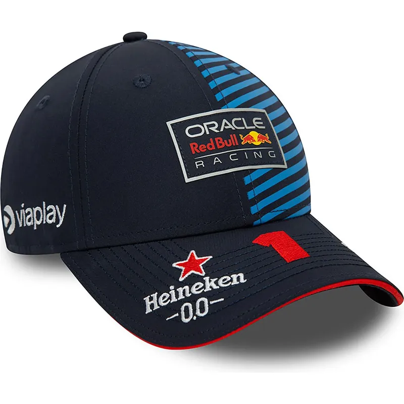 curva-snapback-max-verstappen-9forty-red-bull-racing-formula-1-new-era