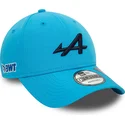 gorra-curva-azul-snapback-9forty-essential-repreve-de-alpine-f1-team-formula-1-de-new-era