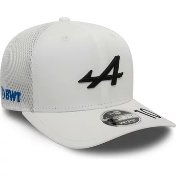 Λευκό τράκερ καπέλο Pierre Gasly 9FIFTY Original Fit από την Alpine F1 Team Formula 1 της New Era