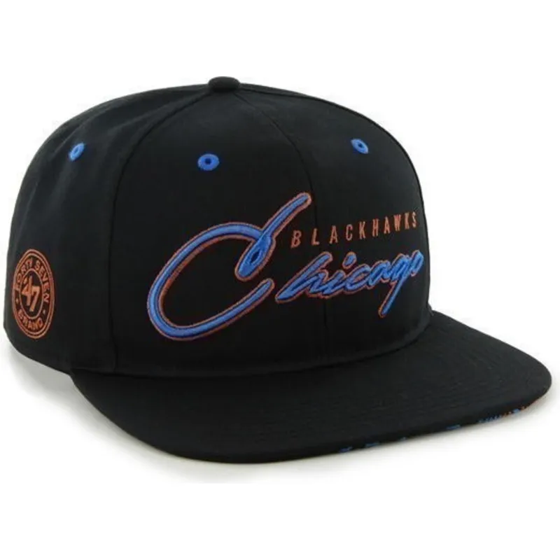 plana-snapback-de-letras-chicago-blackhawks-nhl-47-brand plana-snapback-de-letras-chicago-blackhawks-nhl-47-brand
