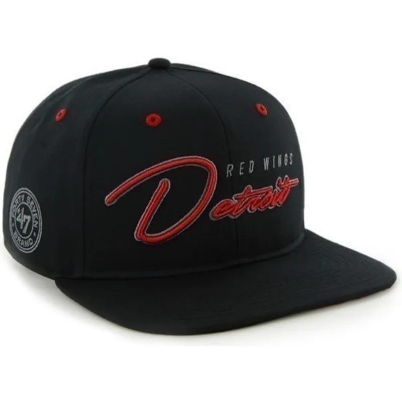 plana-snapback-de-letras-detroit-red-wings-nhl-47-brand