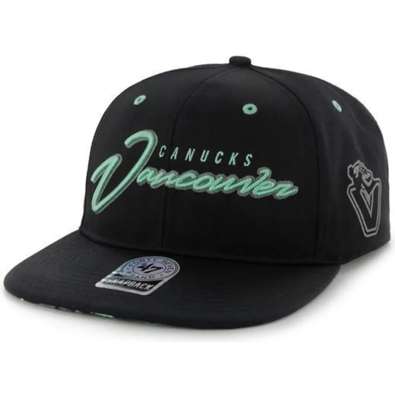 plana-snapback-de-letras-vancouver-canucks-nhl-47-brand