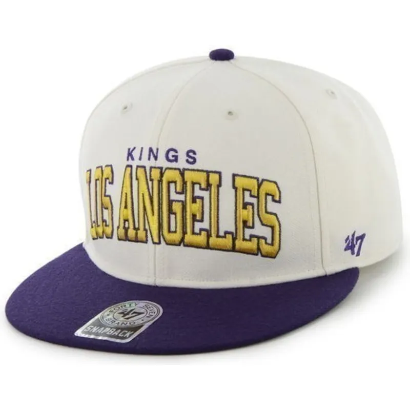 plana-snapback-los-angeles-kings-nhl-47-brand