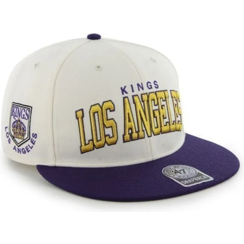 plana-snapback-los-angeles-kings-nhl-47-brand