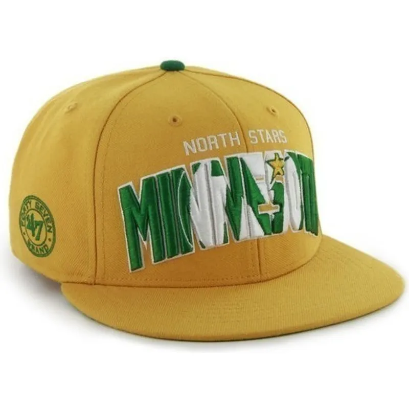 plana-snapback-minnesota-north-stars-nhl-47-brand