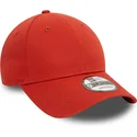 gorra-curva-roja-ajustable-9forty-essential-de-new-era