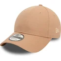 gorra-curva-beige-ajustable-9forty-essential-de-new-era