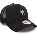 trucker-navy-a-frame-metallic-new-york-yankees-mlb-new-era