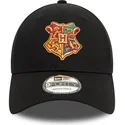 gorra-curva-negra-ajustable-9forty-de-hogwarts-harry-potter-de-new-era