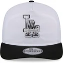 gorra-curva-blanca-y-negra-snapback-golfer-chrome-logo-de-los-angeles-dodgers-mlb-de-new-era