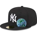 gorra-plana-negra-ajustada-59fifty-global-de-new-york-yankees-mlb-de-new-era