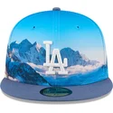 gorra-plana-azul-ajustada-59fifty-photoreal-de-los-angeles-dodgers-mlb-de-new-era