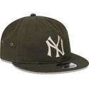 gorra-plana-verde-ajustable-9fifty-waxed-canvas-de-new-york-yankees-mlb-de-new-era