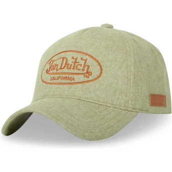 Πράσινο καπέλο με καμπύλη γείσο Snapback JEA03 από την Von Dutch