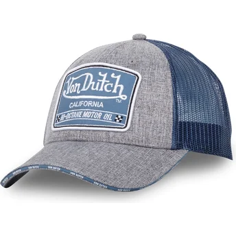 Καπέλο trucker γκρι και μπλε MIXGREY01 της Von Dutch