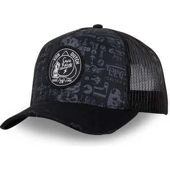 Μαύρο trucker καπέλο LOGOS01 από την Von Dutch