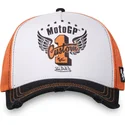 gorra-trucker-blanca-naranja-y-negra-moto-ct-20-motogp-de-von-dutch