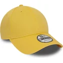 gorra-curva-amarilla-ajustable-9forty-essential-de-new-era