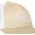 gorra-trucker-beige-y-blanca-ajustable-lof-b14-de-von-dutch