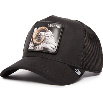 Μαύρο trucker καπέλο προβάτο Legend The Suede Ram Blacked...