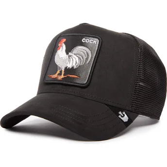 Μαύρο trucker καπέλο Cock The Suede Rooster Blacked Out The Farm από τον Goorin Bros.