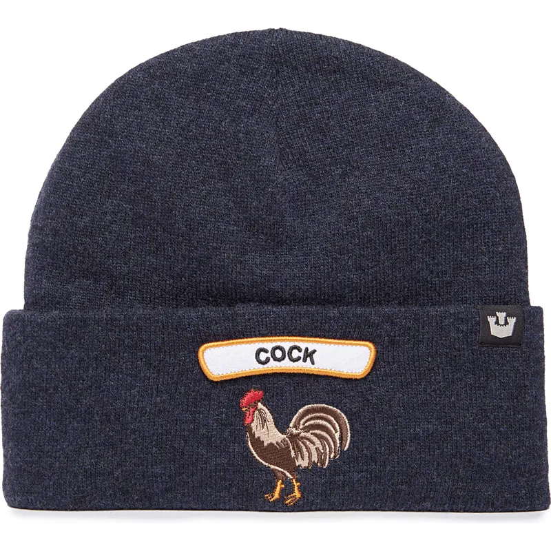 gorro-azul-marino-gallo-soft-rock-cock-classic-knit-the-farm-de-goorin-bros