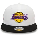 flat-snapback-9fifty-white-crown-patch-los-angeles-lakers-nba-new-era