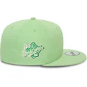 gorra-plana-verde-claro-snapback-9fifty-world-series-patch-de-oakland-athletics-mlb-de-new-era