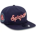 gorra-plana-azul-marino-snapback-golfer-alternative-de-spokane-indians-milb-de-new-era