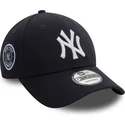 gorra-curva-azul-marino-ajustable-9forty-side-patch-de-new-york-yankees-mlb-de-new-era