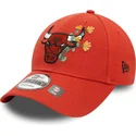9forty-flower-icon-chicago-bulls-nba-new-era