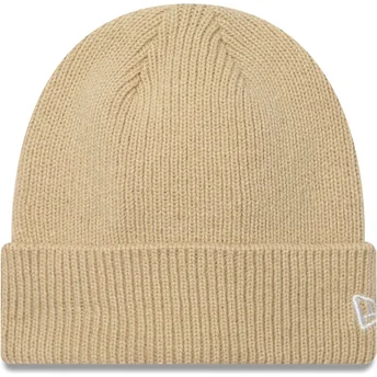 Σκουφάκι μπεζ Wool Cuff Knit της New Era
