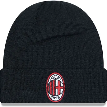 Μαύρος Σκούφος Core Cuff της AC Milan Serie A από την New Era